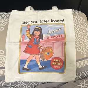 graphic tote